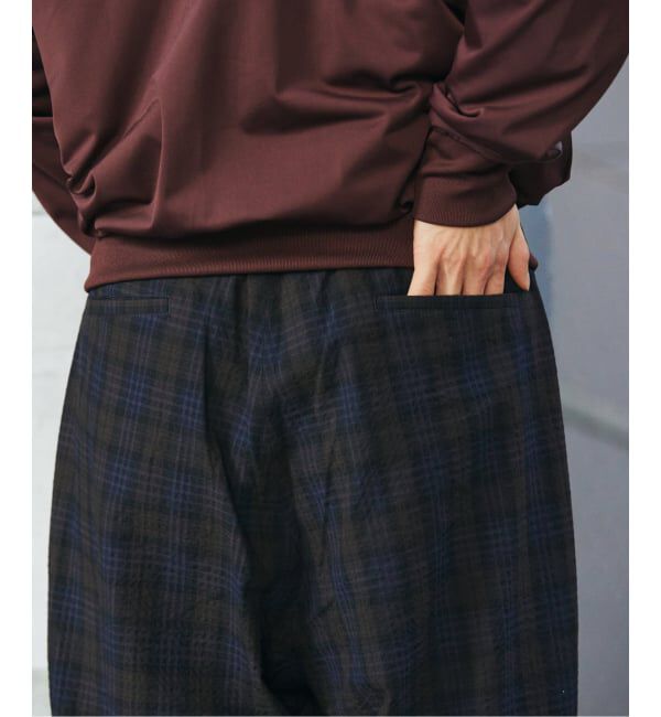 JOURNAL STANDARD「T/C サッカー オーバー パンツ」|スラックス|