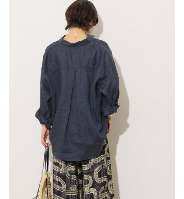 JOURNAL STANDARD relume「《追加2》カラーリネンオーバーサイズシャツ」|シャツ・ブラウス|