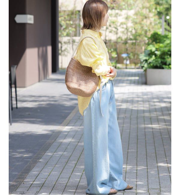 JOURNAL STANDARD relume「《追加2》カラーリネンオーバーサイズシャツ」|シャツ・ブラウス|