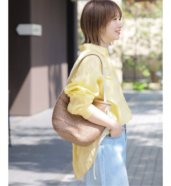 JOURNAL STANDARD relume「《追加2》カラーリネンオーバーサイズシャツ」|シャツ・ブラウス|
