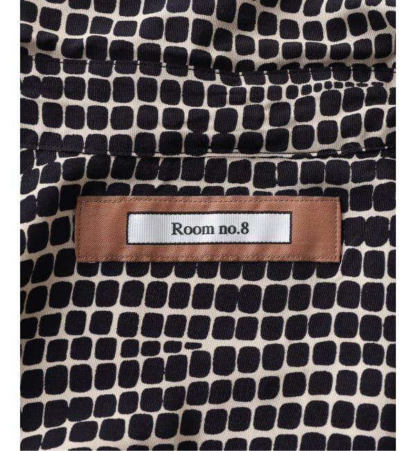 NOBLE「Room no.8/ルームエイト PRINT RIBBON SHIRTS」|シャツ・ブラウス|