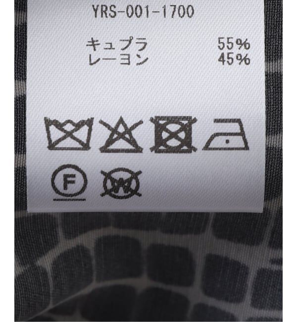 NOBLE「Room no.8/ルームエイト PRINT RIBBON SHIRTS」|シャツ・ブラウス|