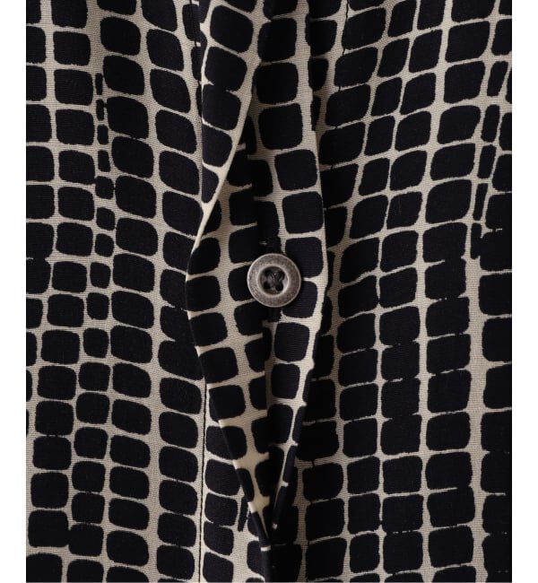 NOBLE「Room no.8/ルームエイト PRINT RIBBON SHIRTS」|シャツ・ブラウス|