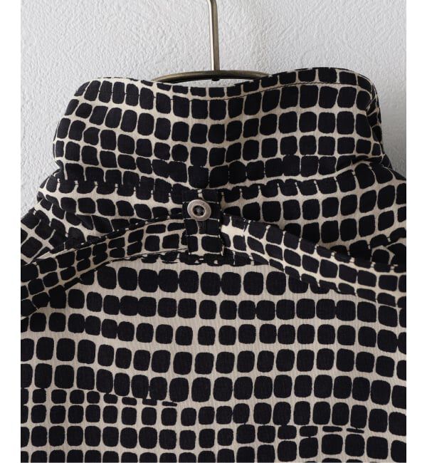 NOBLE「Room no.8/ルームエイト PRINT RIBBON SHIRTS」|シャツ・ブラウス|