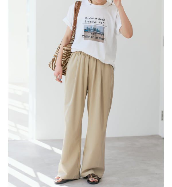 Spick and Span「ANGE IN DISGUISE/アンジ イン ディスガイズ Manhattan Beach Brooklyn」|Tシャツ・カットソー|