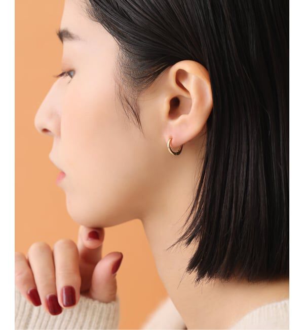 Lilas by Spick&Span「《予約》ピアリング K10（両耳）」|イヤリング|