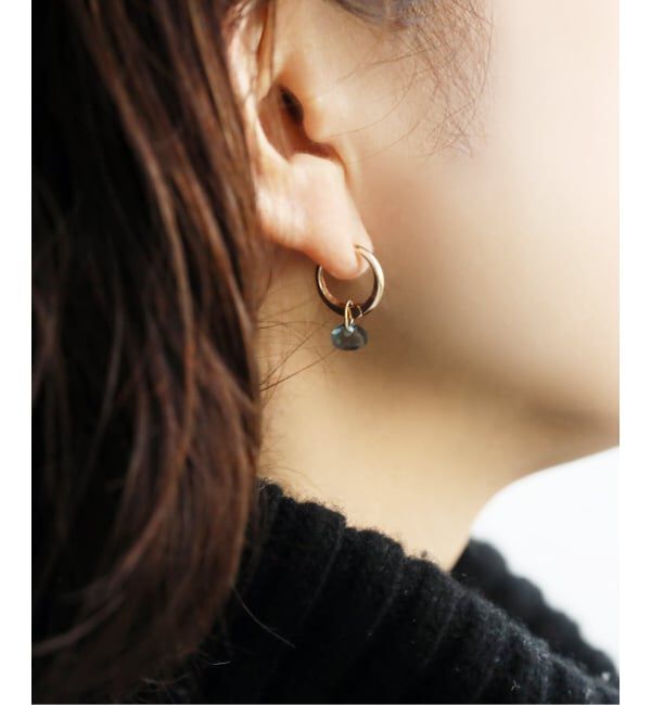 Lilas by Spick&Span「《予約》ピアリング K10（両耳）」|イヤリング|