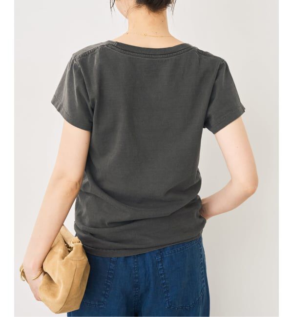 Spick and Span「Mixta / ミクスタ U NECK T-SHIRT ADOPTION」|Tシャツ・カットソー|