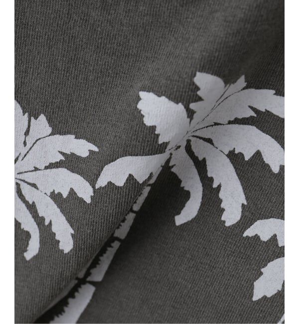 Spick and Span「Mixta / ミクスタ U NECK T-SHIRT PALM TREE」|Tシャツ・カットソー|