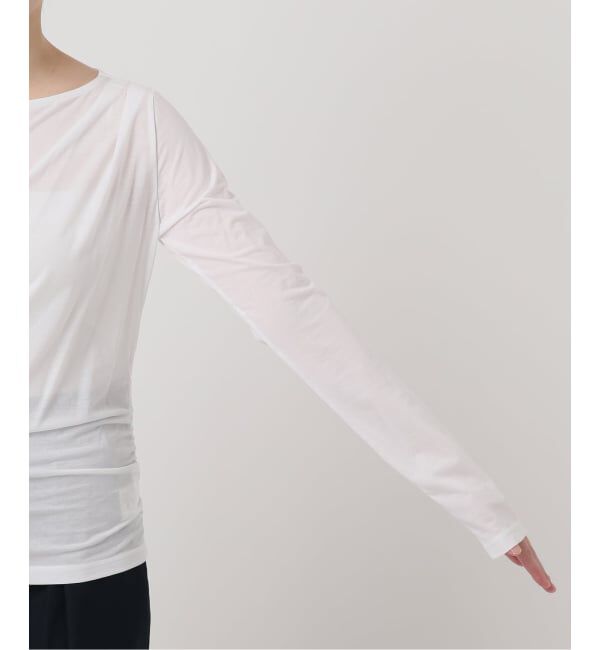  「【洗える】ドレープシアーカットソー」|Tシャツ・カットソー|