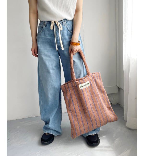  「《追加 / 一部カラーWEB限定》BONGUSTA/ボングスタ STRIPED トートバッグ」|トートバッグ|