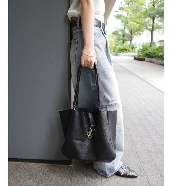  「《WEB限定》 MILLELA FIRENZE/ミレッラ BIT LEATHER TOTE」|トートバッグ|