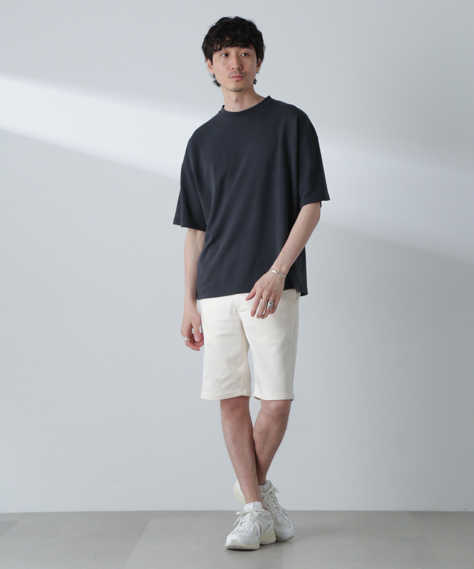 nano･universe「「MC」coveross(R)Tシャツ(セットアップ可)」|Tシャツ・カットソー|