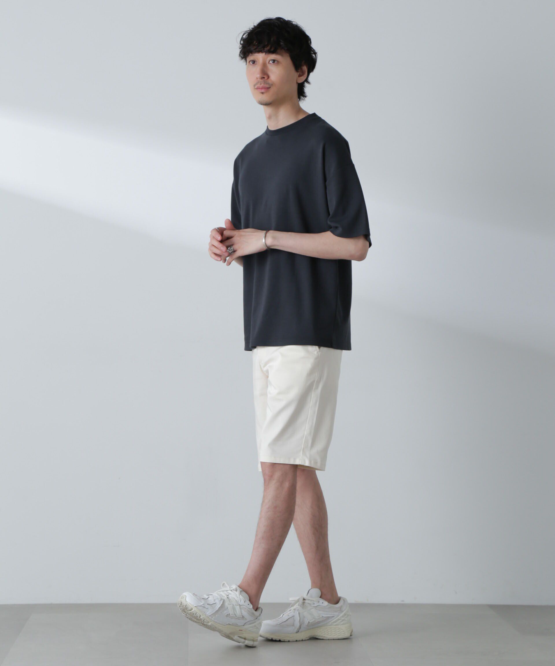 nano･universe「「MC」coveross(R)Tシャツ(セットアップ可)」|Tシャツ・カットソー|