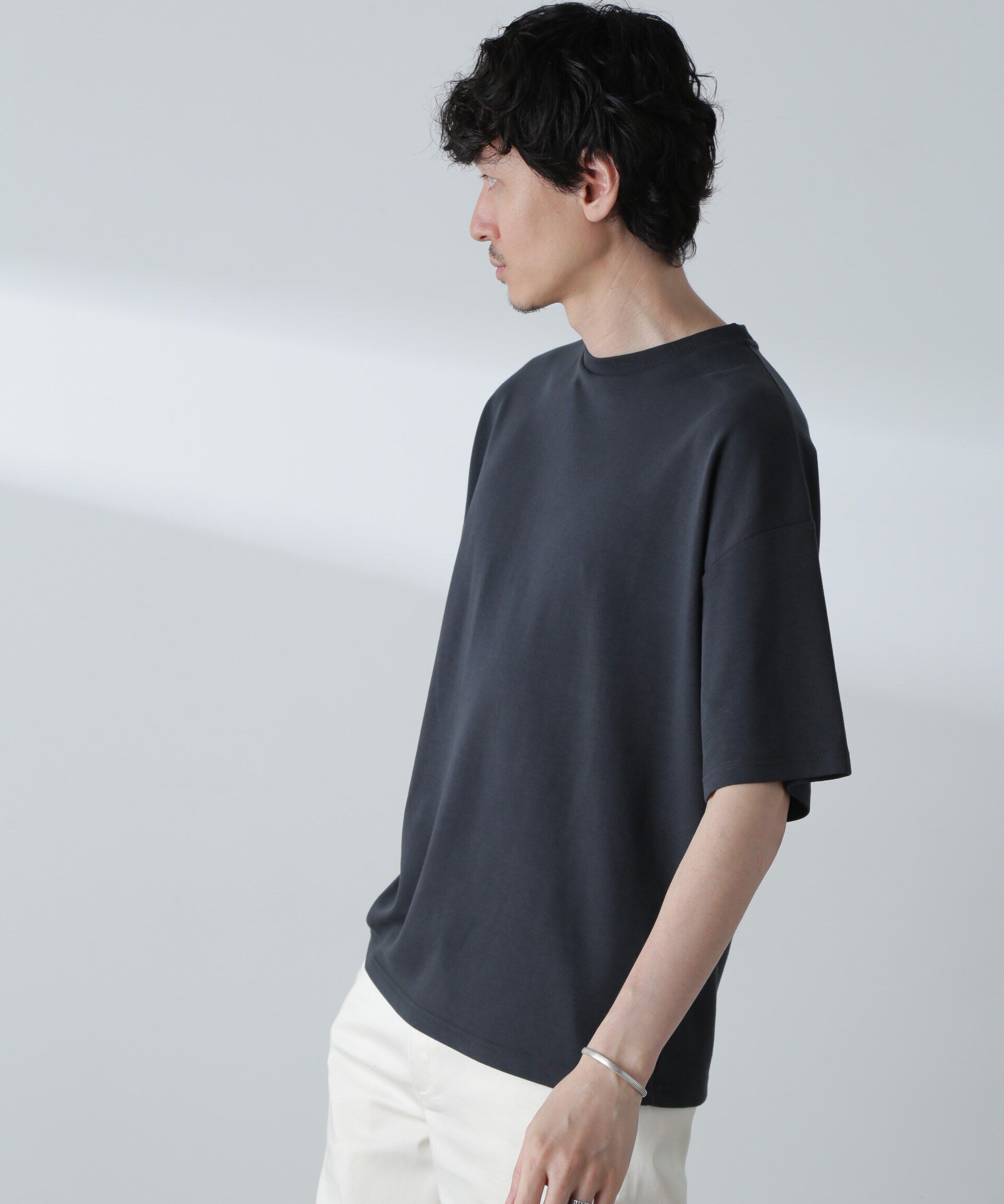 nano･universe「「MC」coveross(R)Tシャツ(セットアップ可)」|Tシャツ・カットソー|