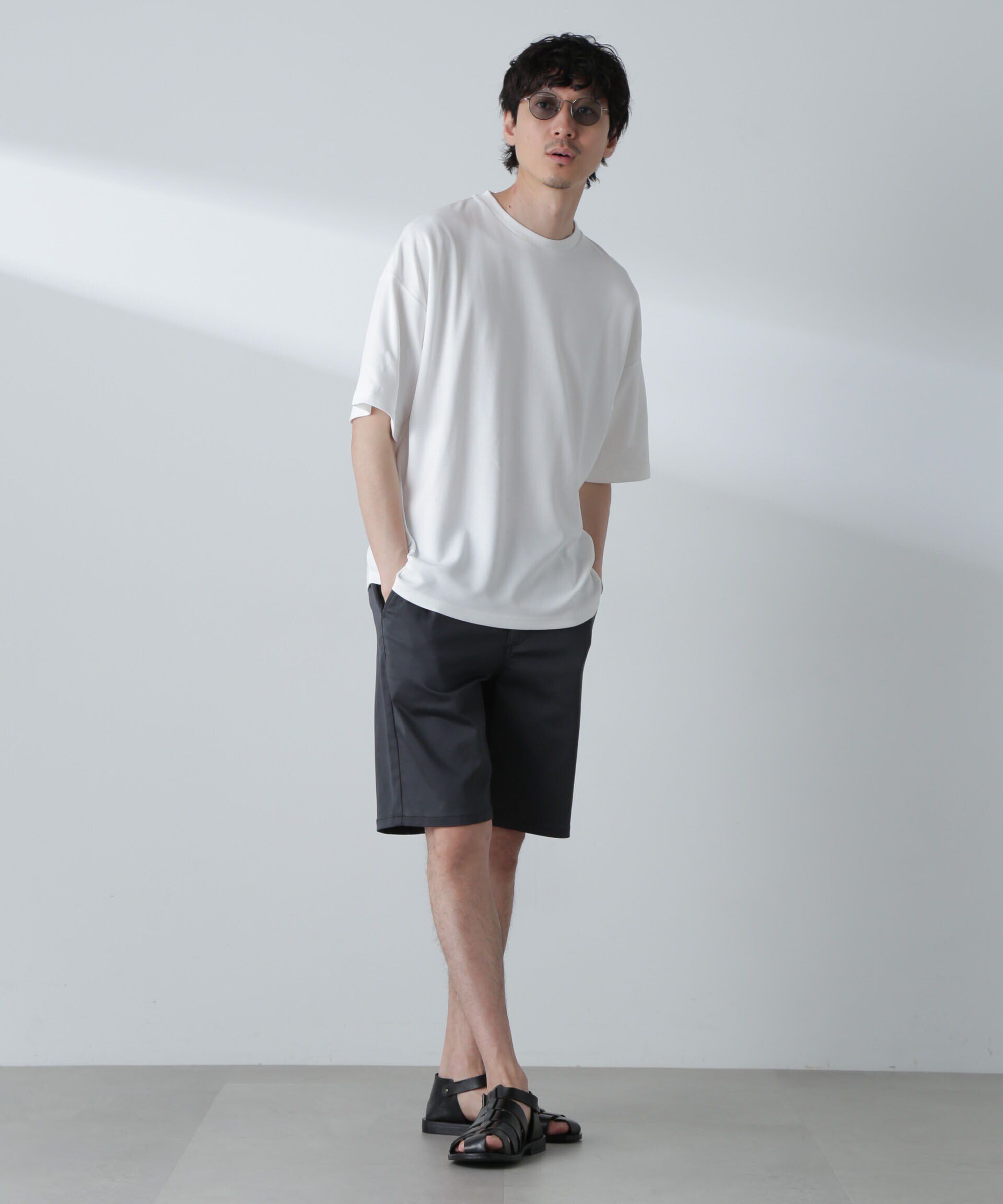 nano･universe「「MC」coveross(R)Tシャツ(セットアップ可)」|Tシャツ・カットソー|