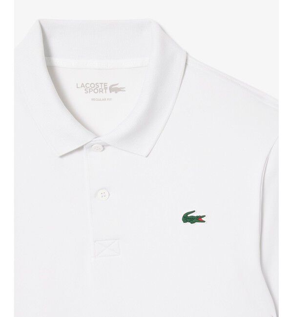 LACOSTE「エッセンシャルウルトラドライ長袖ゴルフポロシャツ」|ポロシャツ|