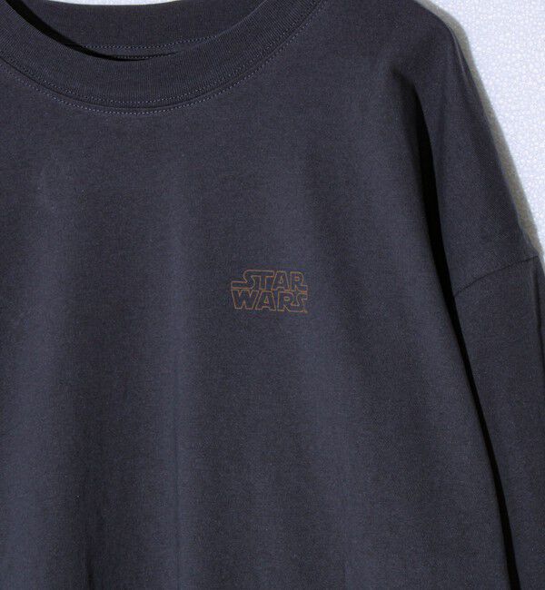GLOSTER「【STAR WARS】UNISEX フロントロゴ＆エンドロール風バックプリントロンT」|Tシャツ・カットソー|