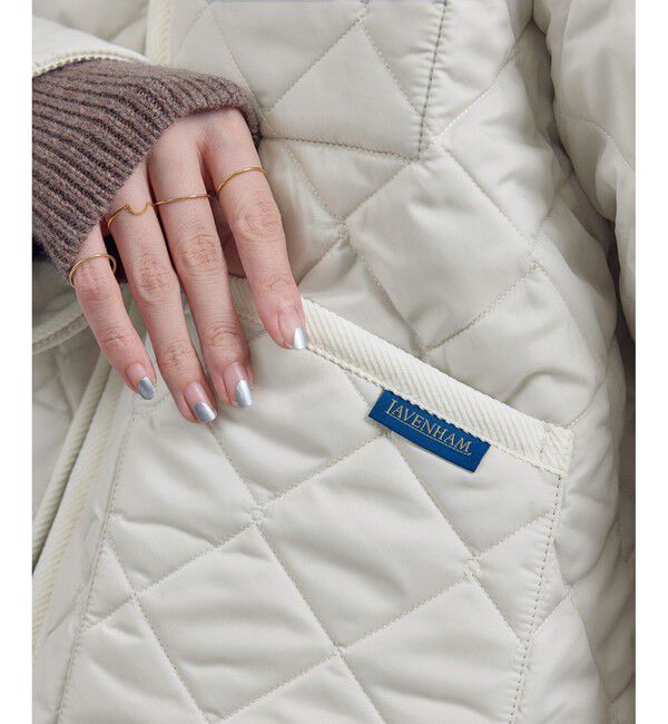 SALON adam et rope'「【LAVENHAM（ラベンハム）】 TEYNHAM WOMENS」|ブルゾン・スタジャン|