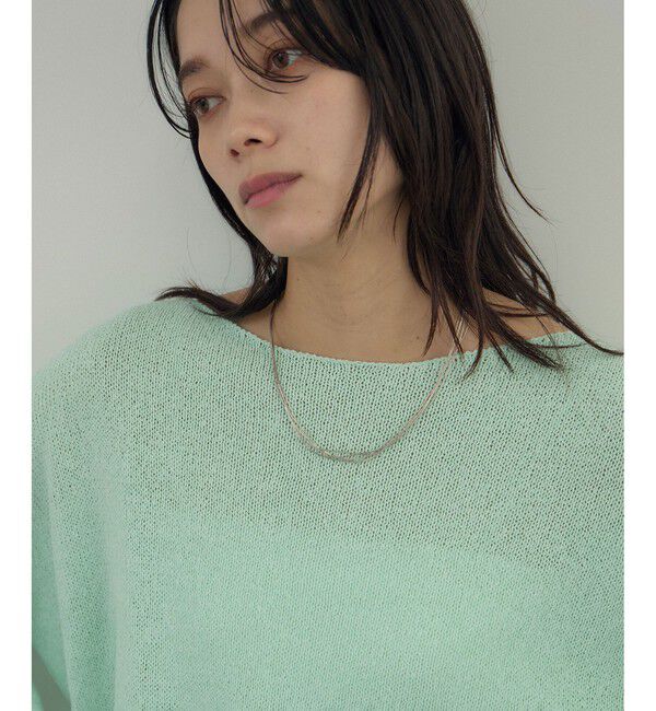 SALON adam et rope'「ペーパーヤーンプルオーバー」|ニット・セーター|