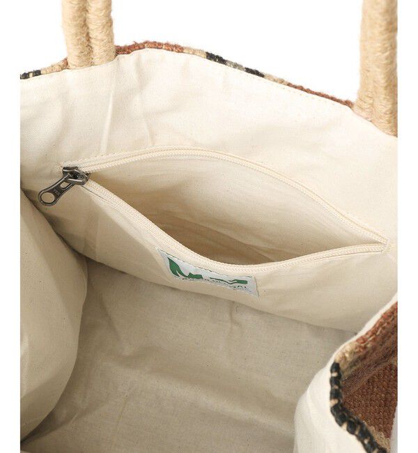 SALON adam et rope'「【MAISON BENGAL（メゾンベンガル）】Small Jute BoxTote」|トートバッグ|