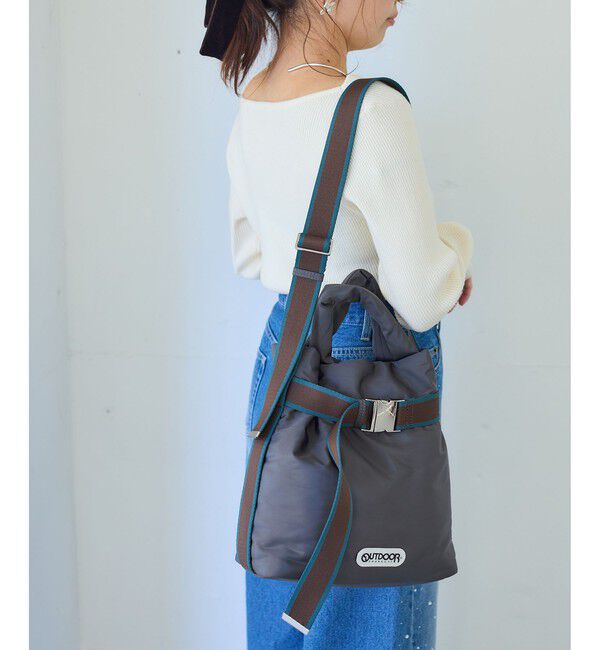 VIS「WEB限定追加【OUTDOOR PRODUCTS】VIS別注2WAYベルト付きパデッドトートバッグ」|トートバッグ|