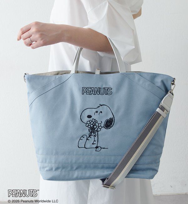  「《PEANUTS&times;russet》リバーシブルビッグトートバッグ」|トートバッグ|