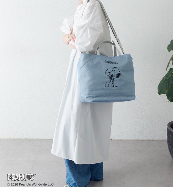  「《PEANUTS&times;russet》リバーシブルビッグトートバッグ」|トートバッグ|