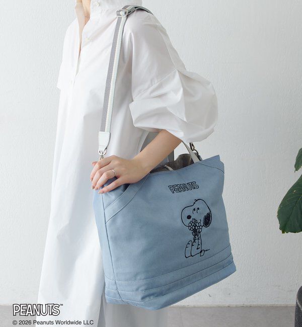  「《PEANUTS&times;russet》リバーシブルビッグトートバッグ」|トートバッグ|