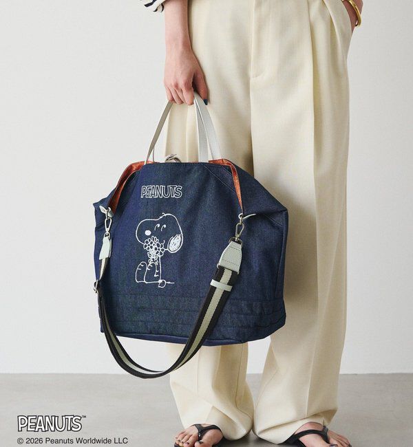  「《PEANUTS&times;russet》リバーシブルビッグトートバッグ」|トートバッグ|