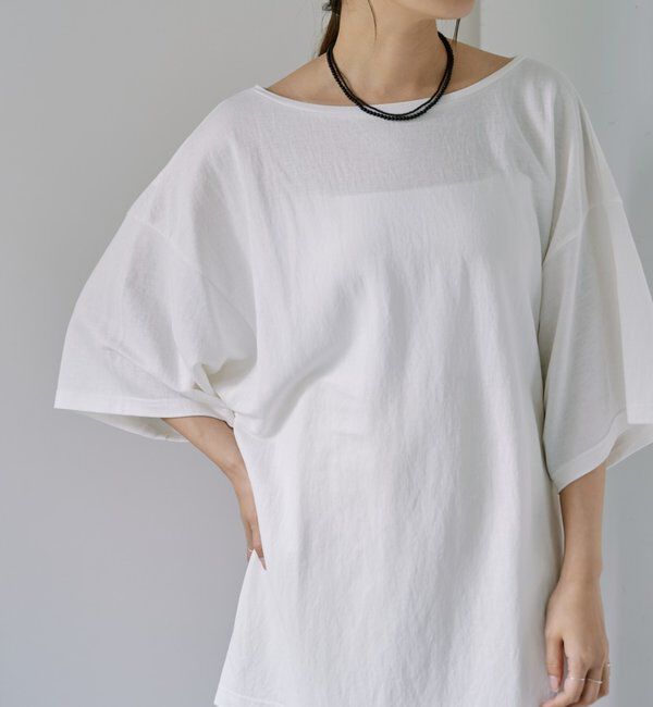  「2WAYヘンリーBIGTee」|Tシャツ・カットソー|オフホワイト
