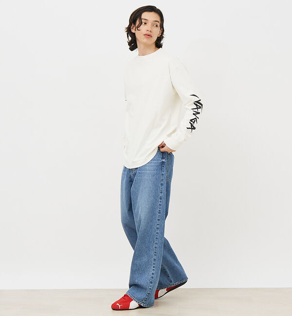 ABAHOUSE「【NANGA/ナンガ】ECO HYBRID SLV LOGO LS /ロングスリ」|Tシャツ・カットソー|
