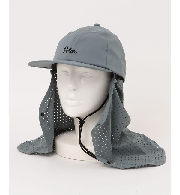 ABAHOUSE「【POLeR/ポーラー】OVER SUNGUARD FLOPPY CAP / オ」|その他|グレー