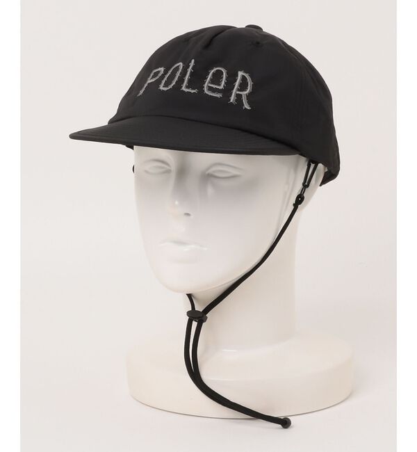 ABAHOUSE「【POLeR/ポーラー】LONG BILL DRAW CORD FLOPPY C」|その他|ブラック