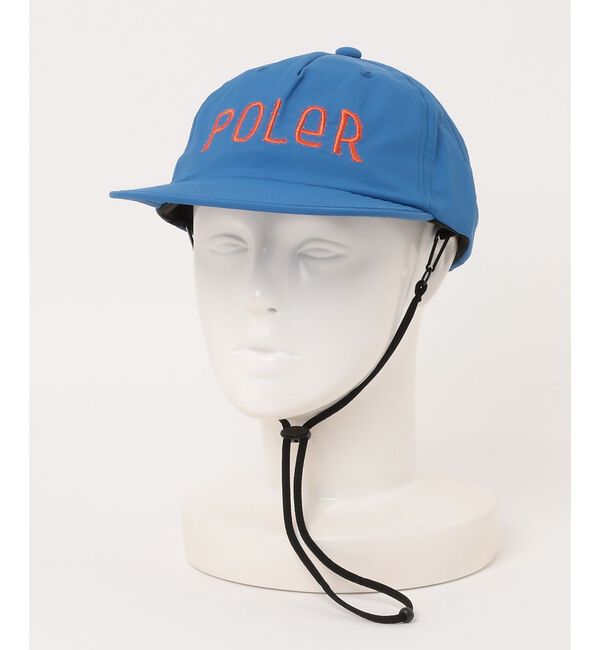 ABAHOUSE「【POLeR/ポーラー】LONG BILL DRAW CORD FLOPPY C」|その他|ブルー