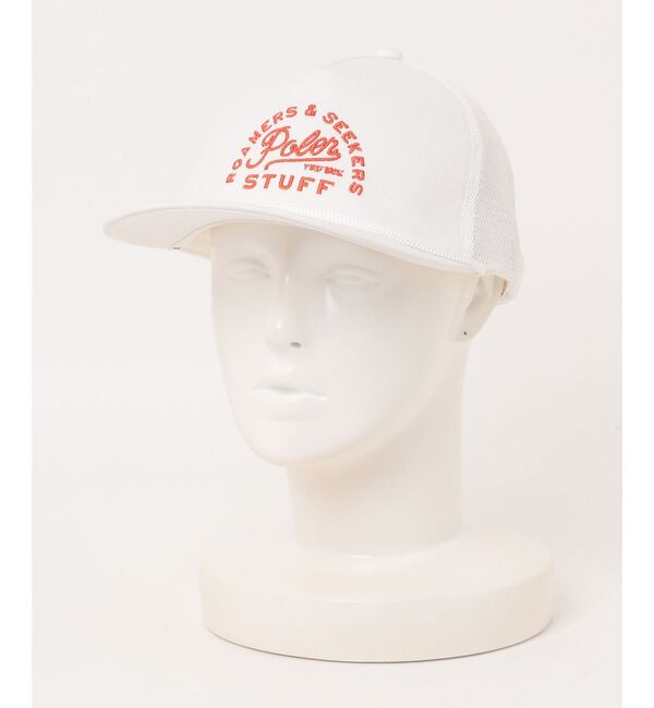 ABAHOUSE「【POLeR/ポーラー】CLASSIC TRACKER CAP / クラシックト」|その他|ホワイト