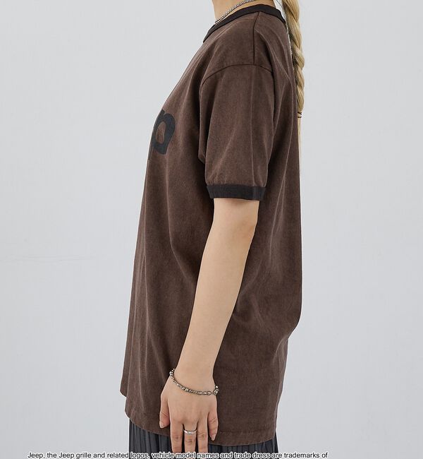 NOMINE「【GOOD ROCK SPEED】Jeep(R) ロゴ リンガーTシャツ レトロ」|Tシャツ・カットソー|