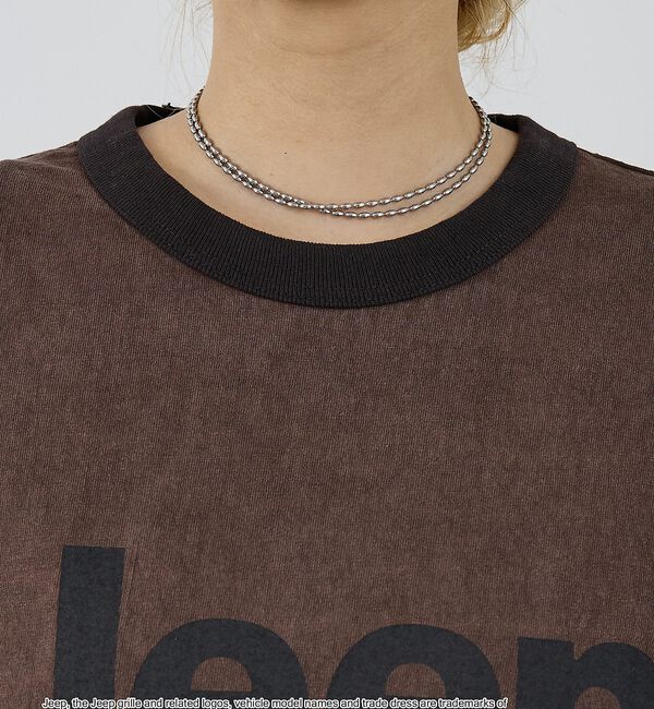 NOMINE「【GOOD ROCK SPEED】Jeep(R) ロゴ リンガーTシャツ レトロ」|Tシャツ・カットソー|