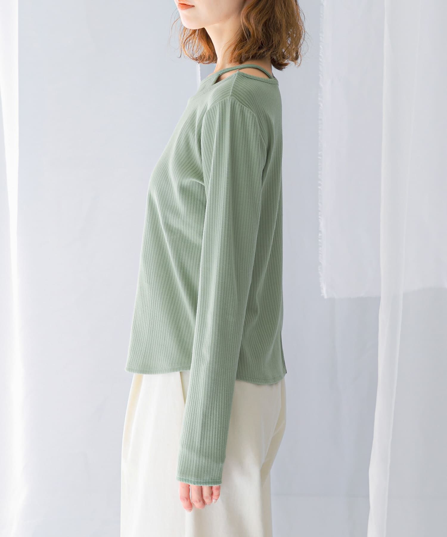 URBAN RESEARCH ROSSO「レイヤードデザインカットソー」|Tシャツ・カットソー|