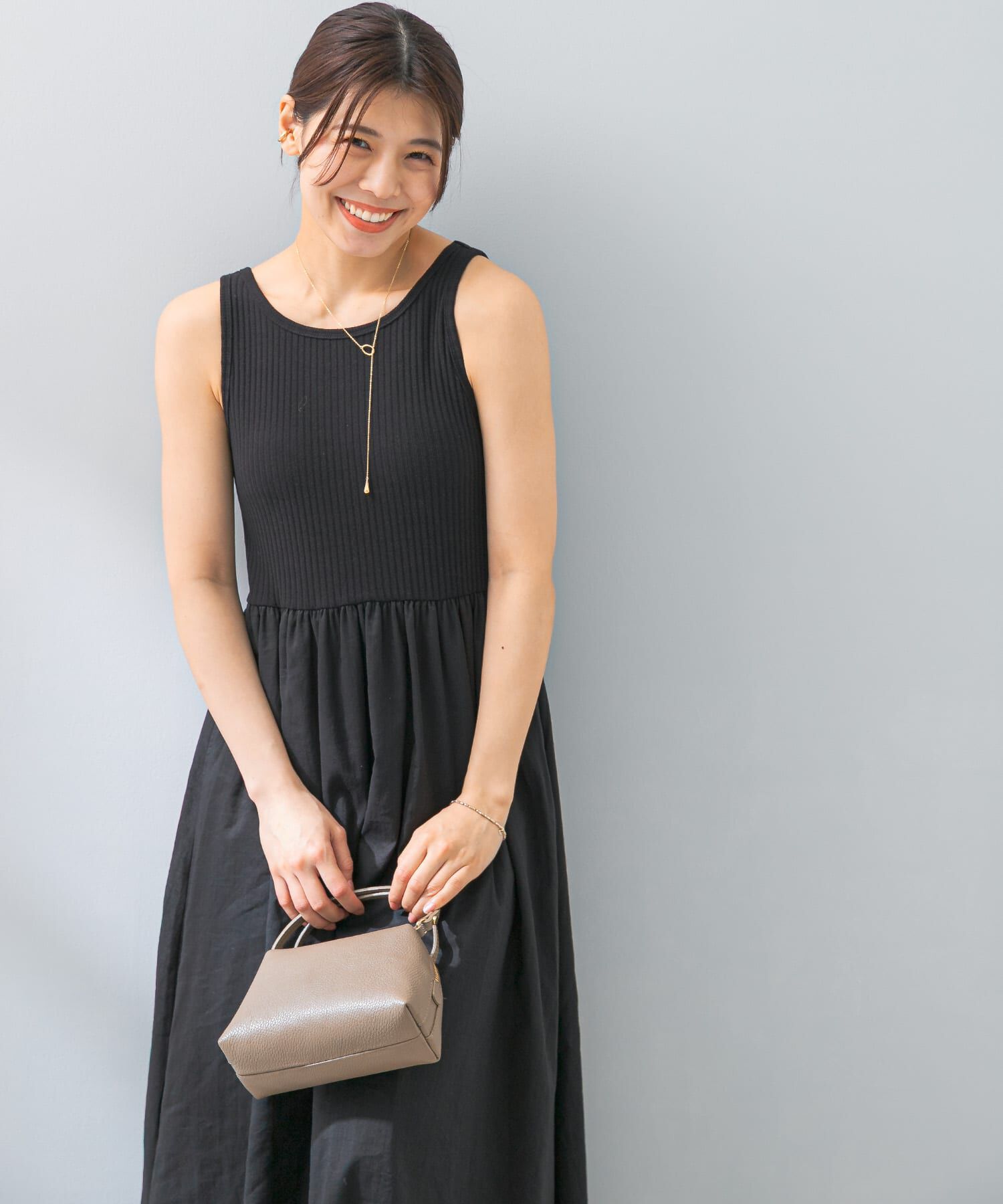 URBAN RESEARCH ROSSO「F by ROSSO　カップ付ドッキングワンピース」|ワンピース|