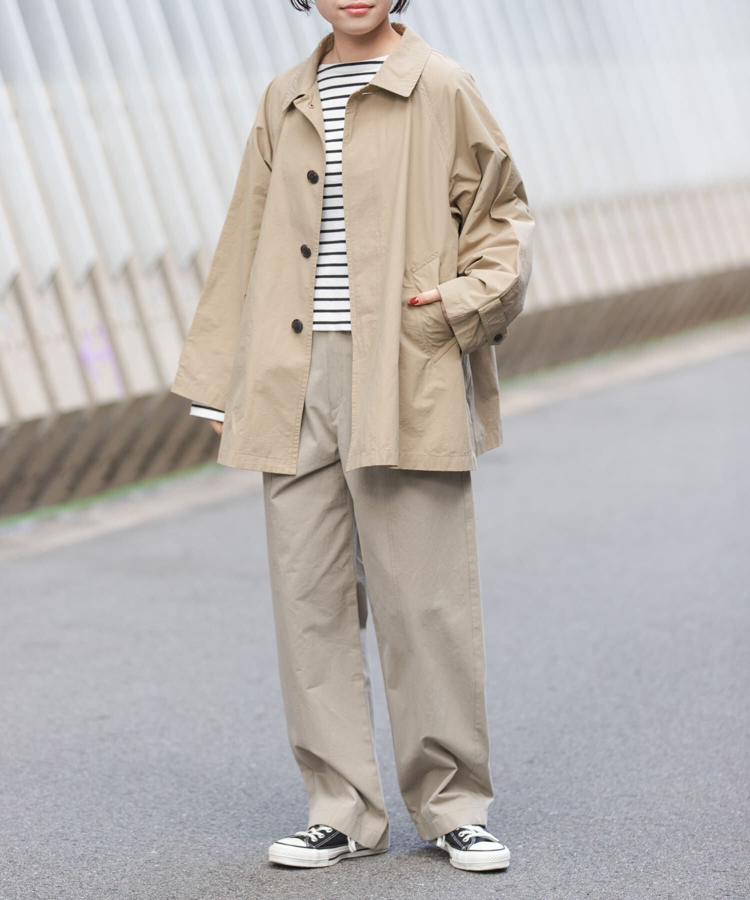 FORK&SPOON ステンカラーテントコート（URBAN RESEARCH DOORS