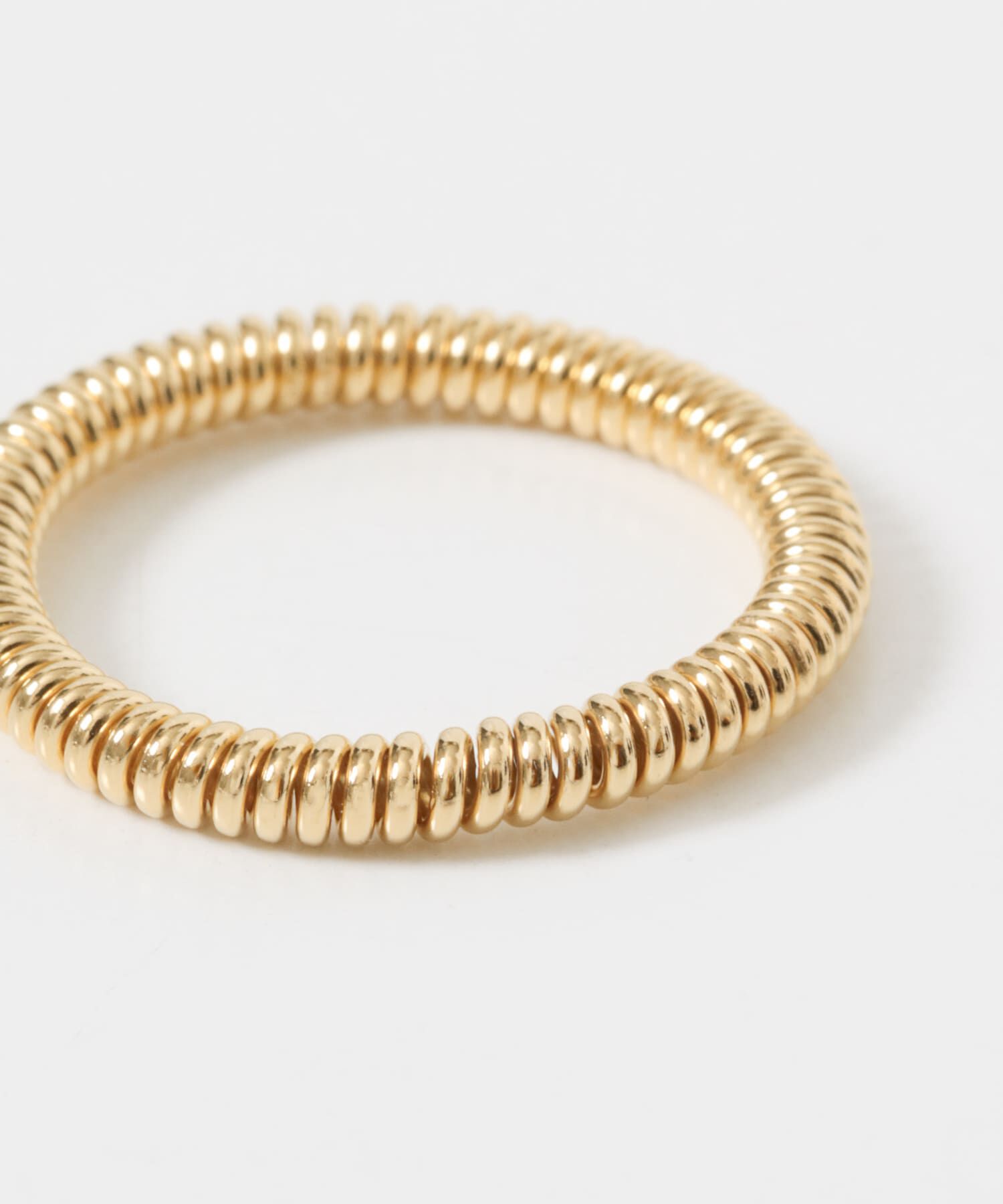 URBAN RESEARCH「PLOW　SPRING RING S GOLD」|リング|