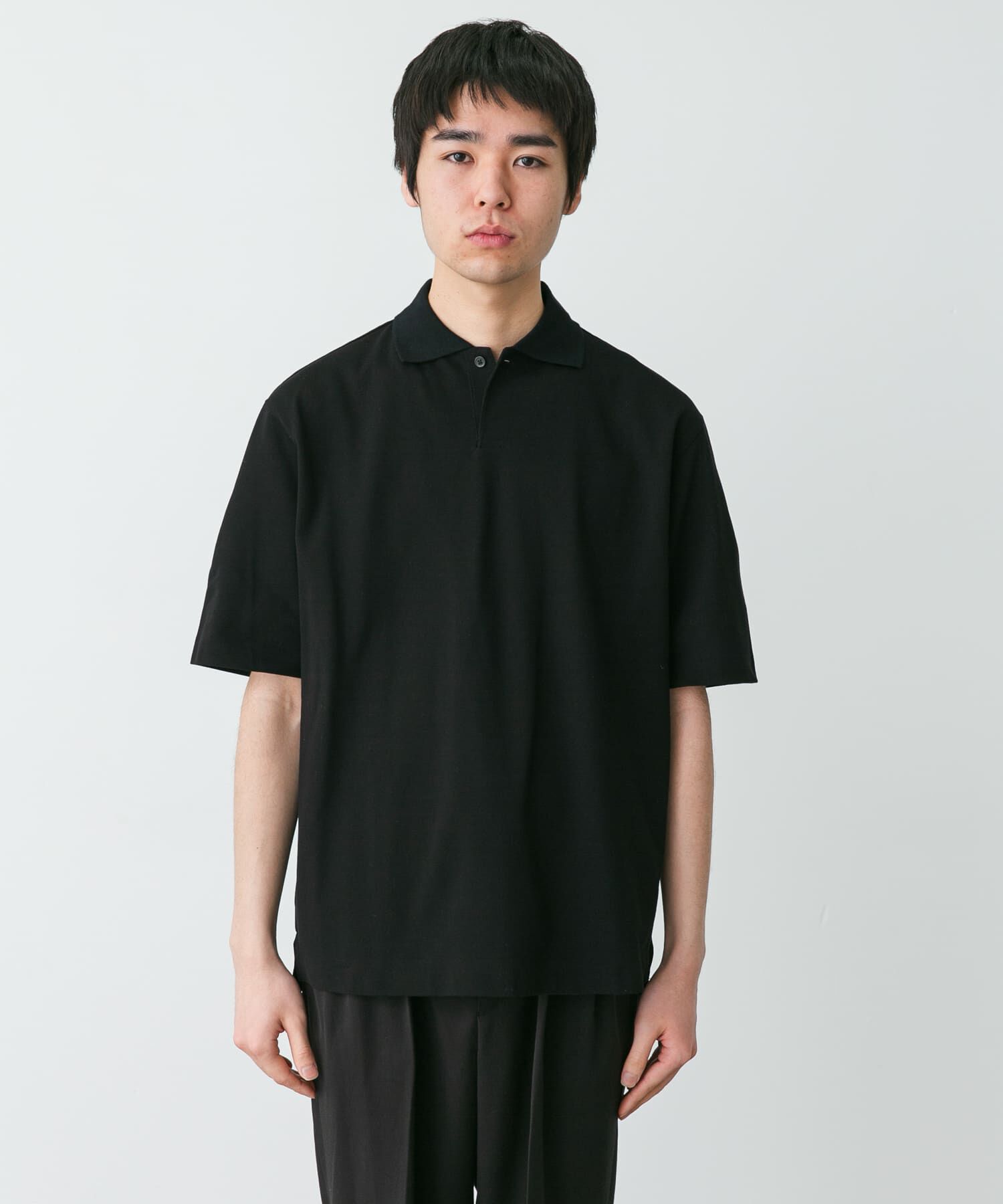 URBAN RESEARCH DOORS「marka　ONE BUTTON T-SHIRTS SHORT-SLEEVE」|ポロシャツ|