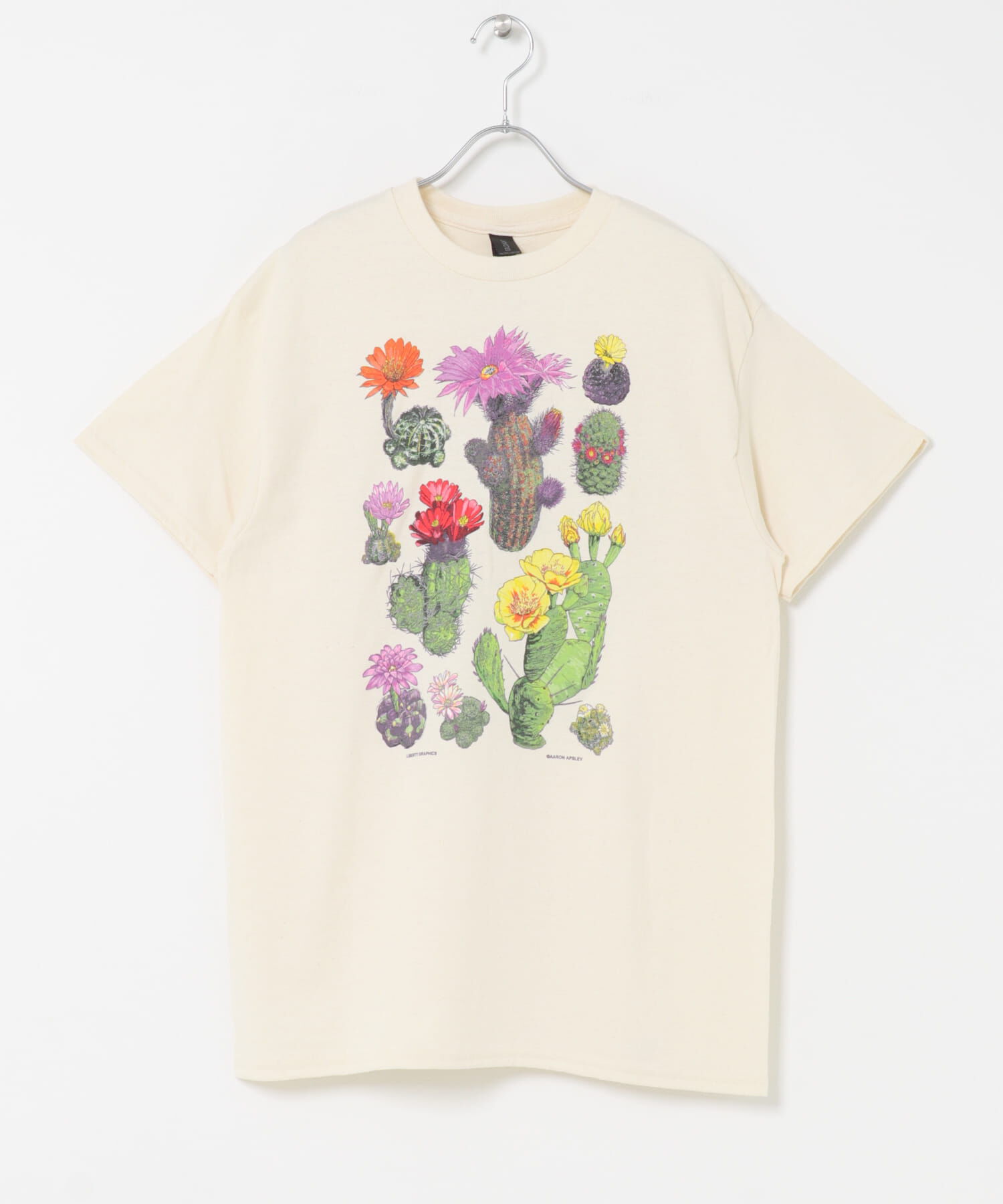 URBAN RESEARCH DOORS「LIBERTY GRAPHICS　DESERTFLOWERST-SHIRTS」|Tシャツ・カットソー|ベージュ系その他