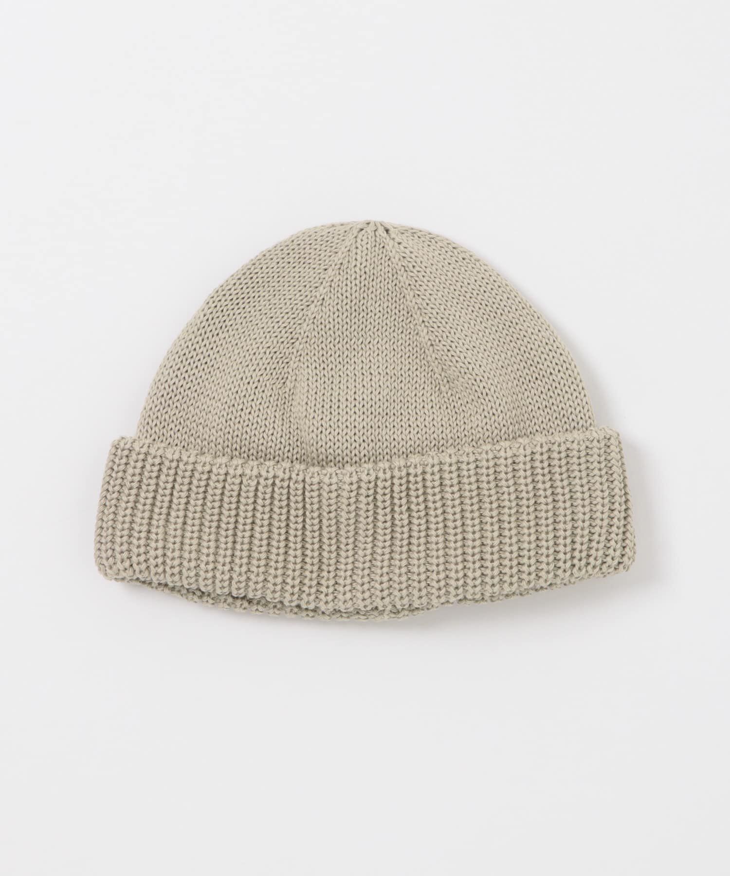 URBAN RESEARCH DOORS「BIG KNIT CAP」|ニット帽|ベージュ