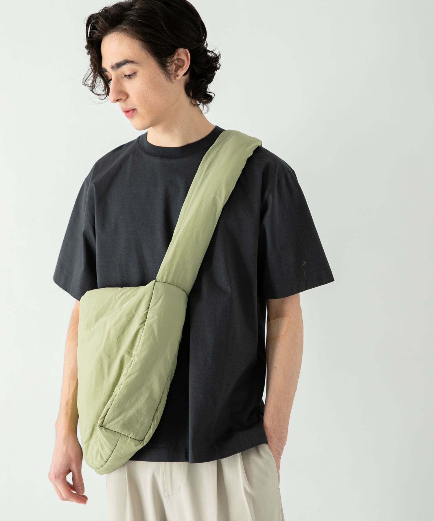 SENSE OF PLACE by URBAN RESEARCH「シルケットTシャツ(5分袖)」|Tシャツ・カットソー|