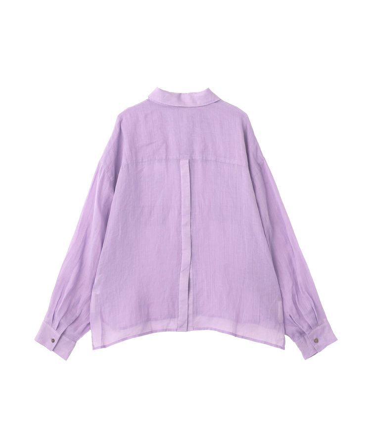 GARAGE OF GOOD CLOTHING「リネンポケット付きクロップドシャツ」|シャツ・ブラウス|