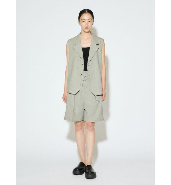 MIDIUMISOLID「MIDIUMISOLID for Ladies パッド入りチューブトップ」|Tシャツ・カットソー|