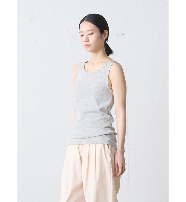 MidiUmi「MidiUmi アイレットメッシュタンクトップ」|Tシャツ・カットソー|