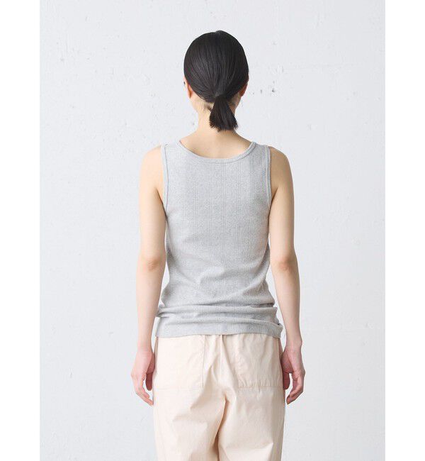 MidiUmi「MidiUmi アイレットメッシュタンクトップ」|Tシャツ・カットソー|
